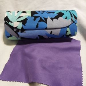 Vera Bradley Camofloral NEW Hard Side Glasses Case